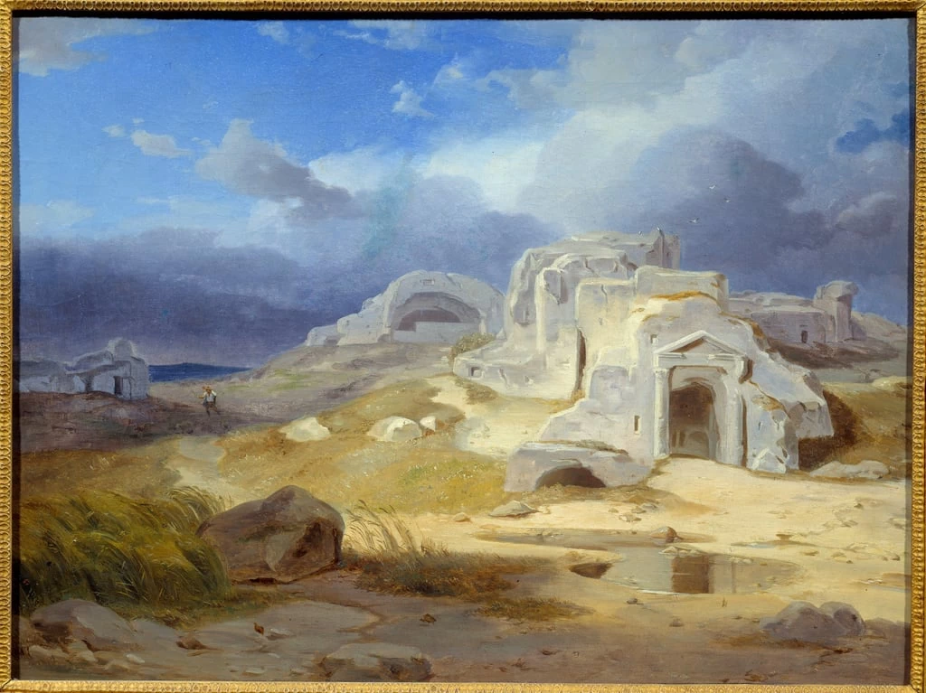 La tomba di Archimede a Siracusa - Städtische Galerie im Lenbachhaus und Kunstbau München 1